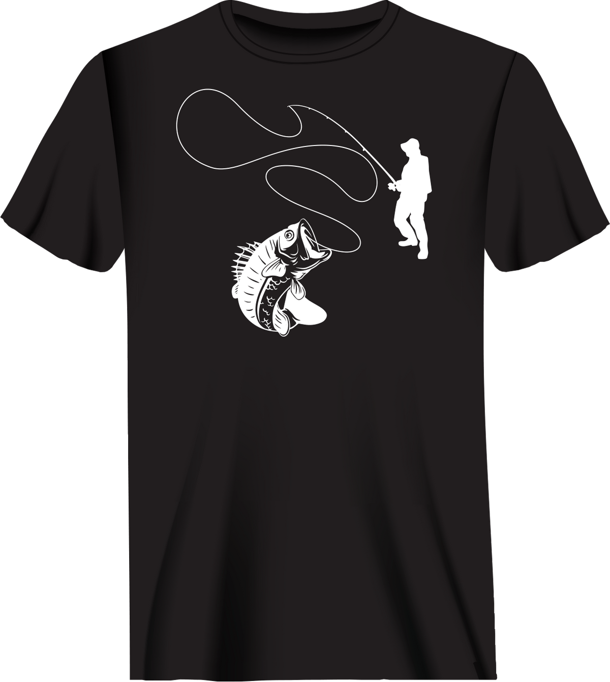 Outdoorzees Unisex Fishing Lines T-Shirt