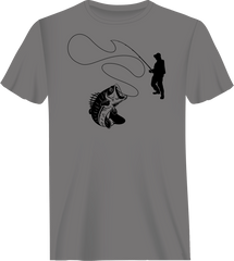 Outdoorzees Unisex Fishing Lines T-Shirt