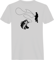 Outdoorzees Unisex Fishing Lines T-Shirt