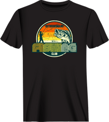 Outdoorzees Unisex 'Outdoorsman Fishing Club' 80 T-Shirt