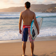 Men's Stars & Stripes Board Shorts