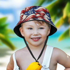 Unisex Children's Americana Bucket Hat
