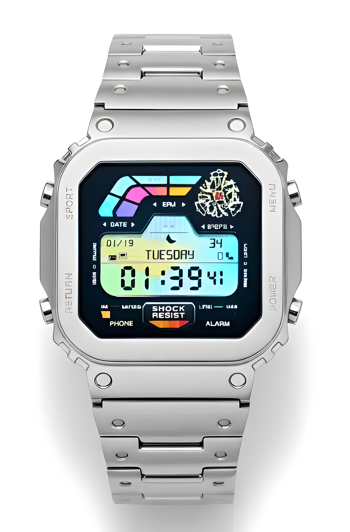 Dapper Watches Men's The DaprShock - GPS Smartwatch - 50m