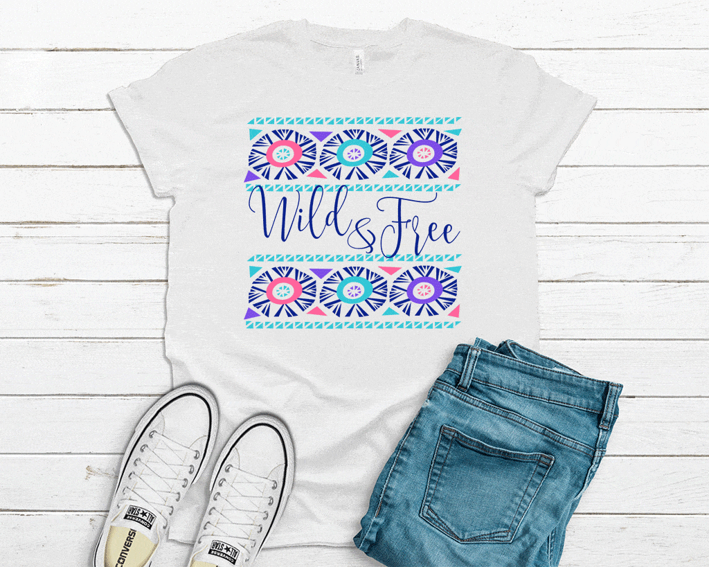 Girl's/Women's 'Wild & Free' T-Shirt