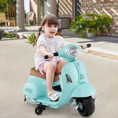 6V Kids Ride On Licensed Vespa with LED Headlight and Horn