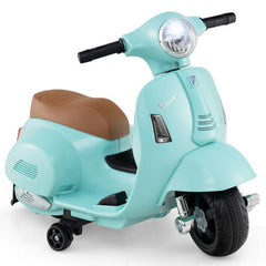 6V Kids Ride On Licensed Vespa with LED Headlight and Horn