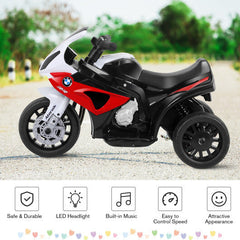 6V Kids Ride On Licensed BMW Trike with Music and Light
