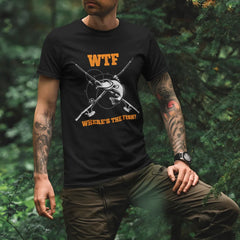 Outdoorzees Unisex 'WTF Where's The Fish' T-Shirt