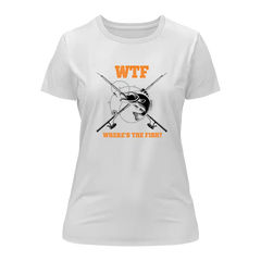 Outdoorzees Women's 'WTF Where's The Fish' T-Shirt