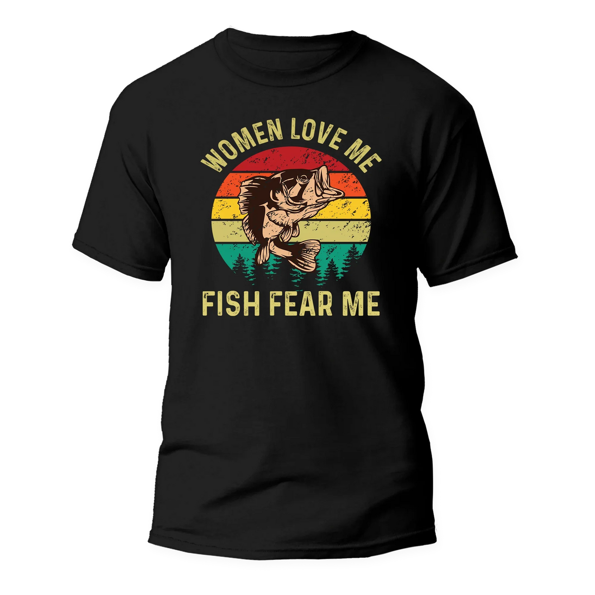 Outdoorzees Unisex 'Women Love Me Fish Hate Me' T-Shirt
