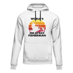 Outdoorzees Unisex 'World's Okayest Fisherman' Hoodie