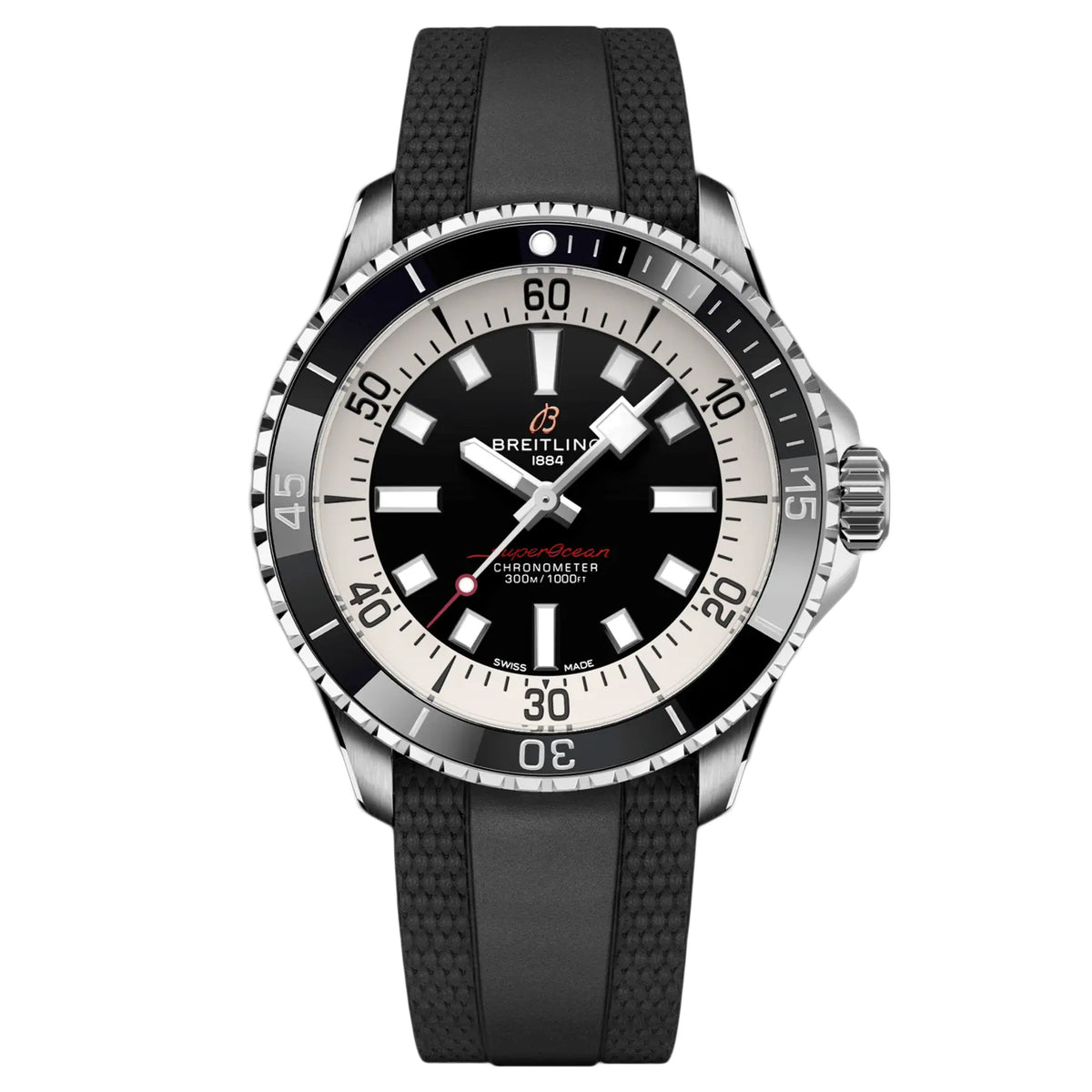 Breitling Men's Superocean - Black Dial - 300m