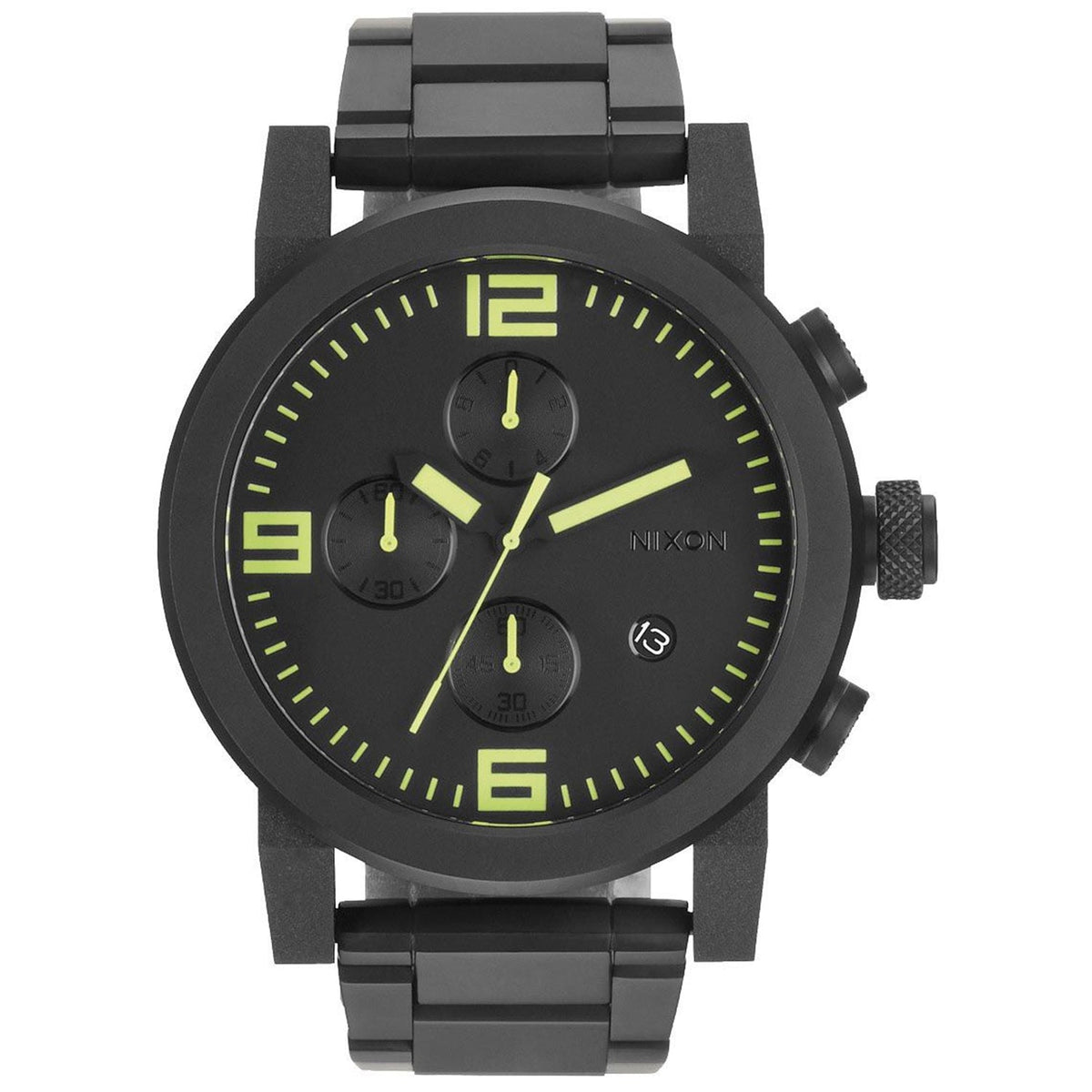 Nixon Men's The Ride SS - Black Dial - 100m