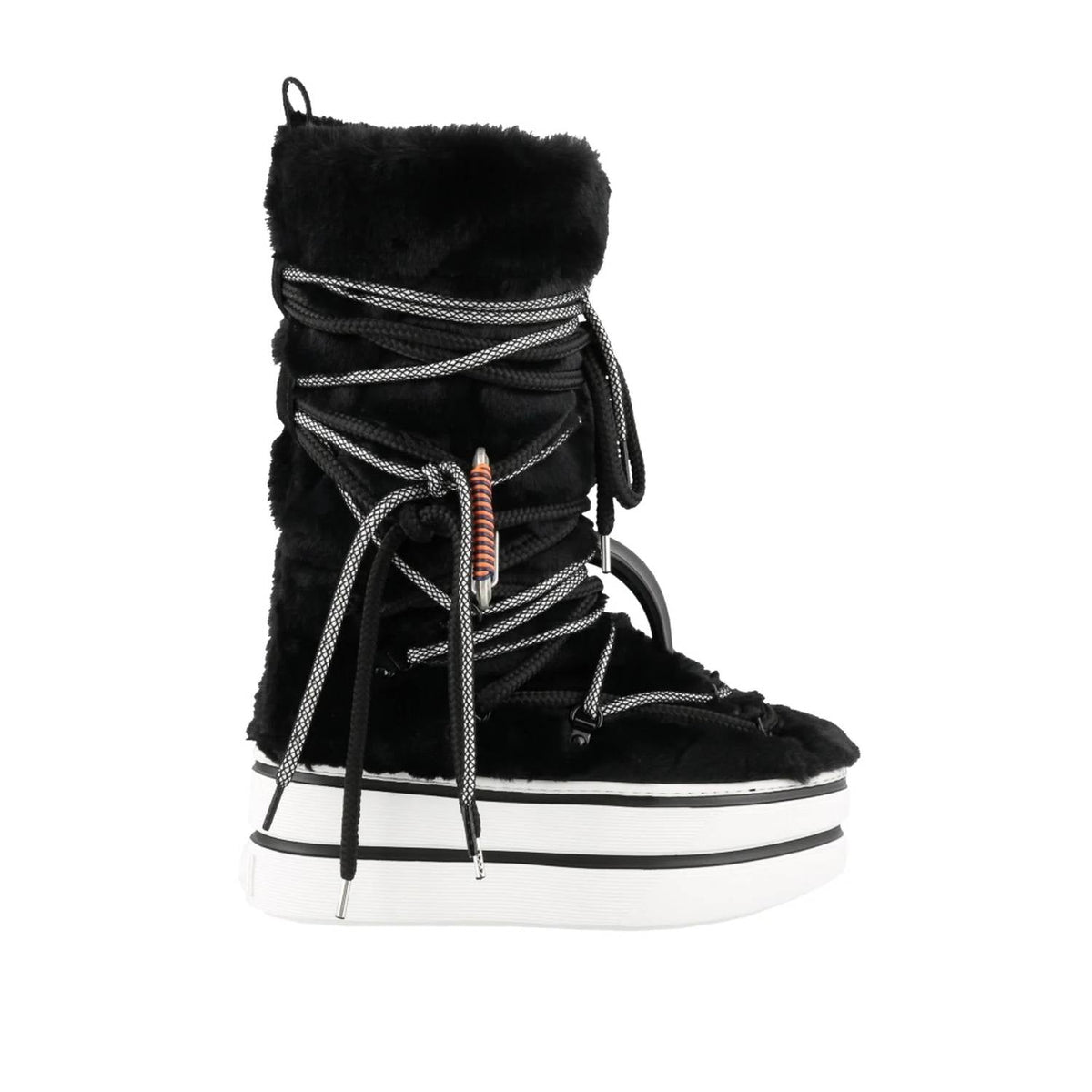Women's Faux Fur Snow Boots - Hogan