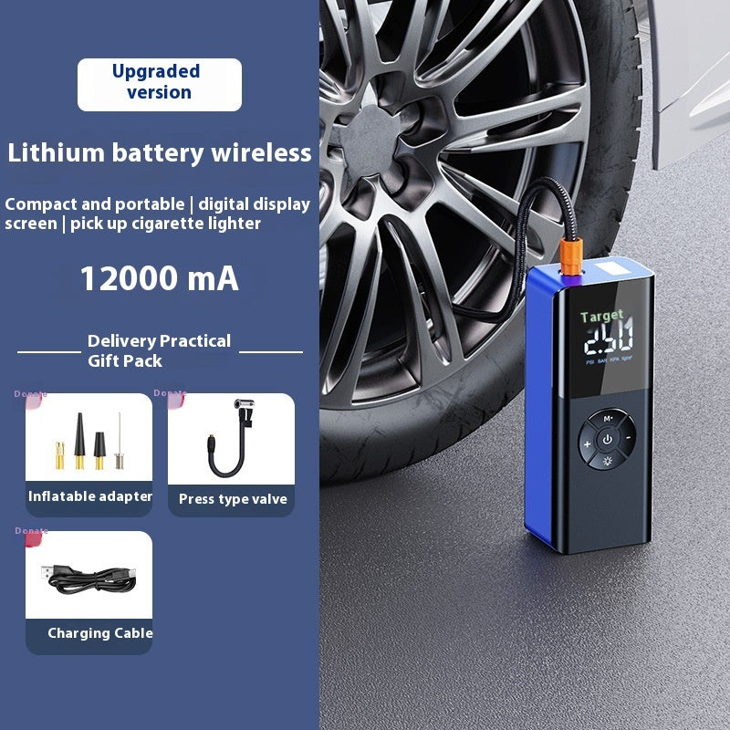 Portable Car Tire High-Power Tire Pump