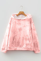 Women's Camouflage Woodland Print Oversized Sporty Hoodie