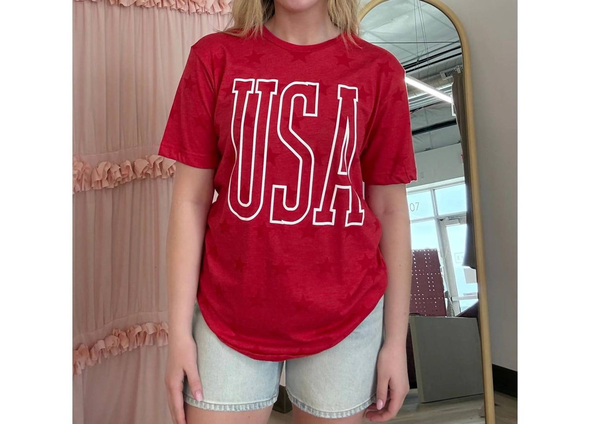 Women's USA Star T-Shirt