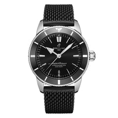 Breitling Men's Superocean - Black Dial/Strap - 200m