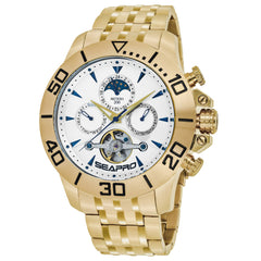 Seapro Men's Montecillo - Silver Dial, Gold Case - 200m