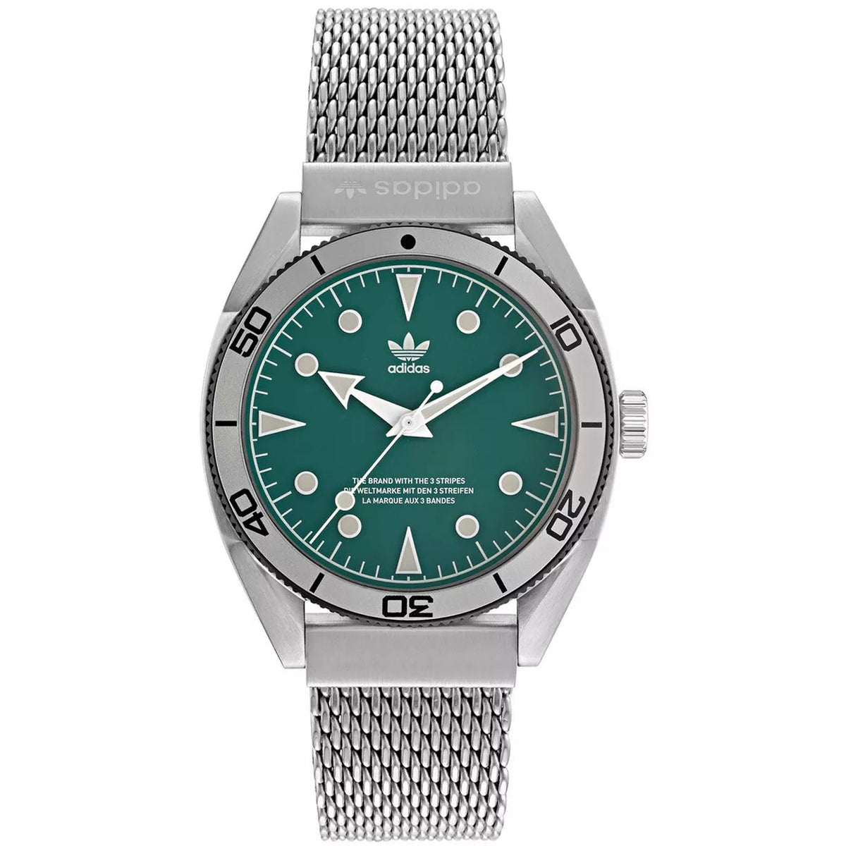 Adidas Men's Originals Fashion Edition Two - Green Dial - 100m