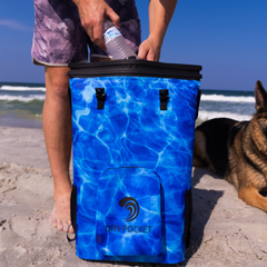 Dry Pocket Waterproof Floating Backpack Cooler