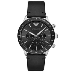 Emporio Armani Men's Mario - Black Dial - 30m