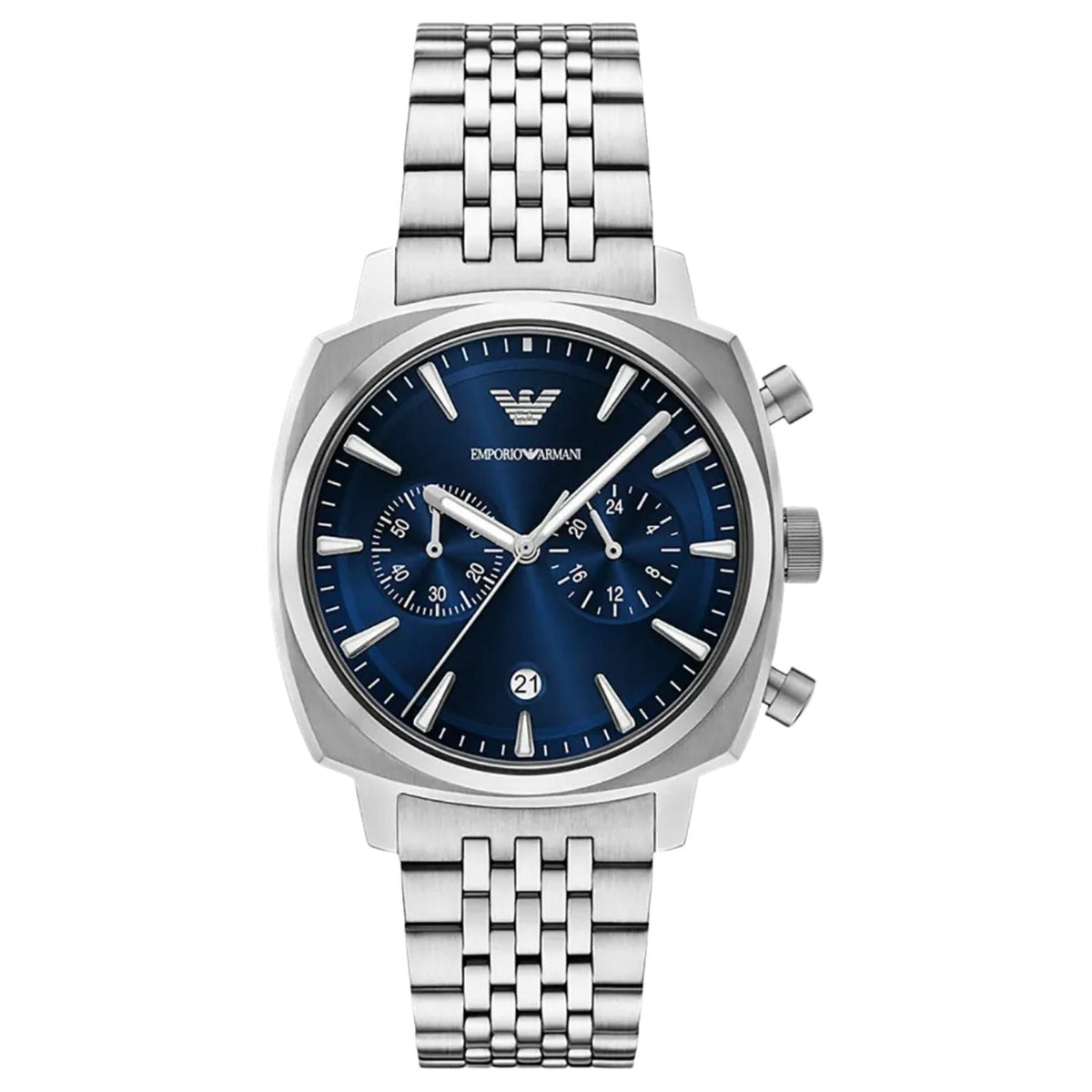 Emporio Armani Men's Ruggero - Blue Dial - 50m