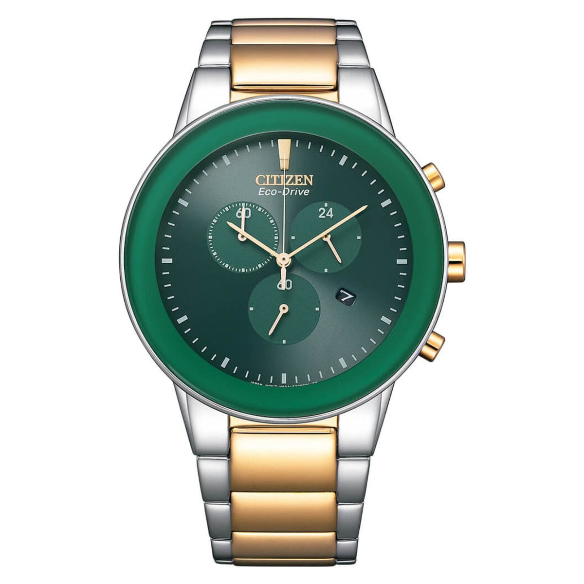 Citizen Men's Eco-Drive - Green Dial - 30m