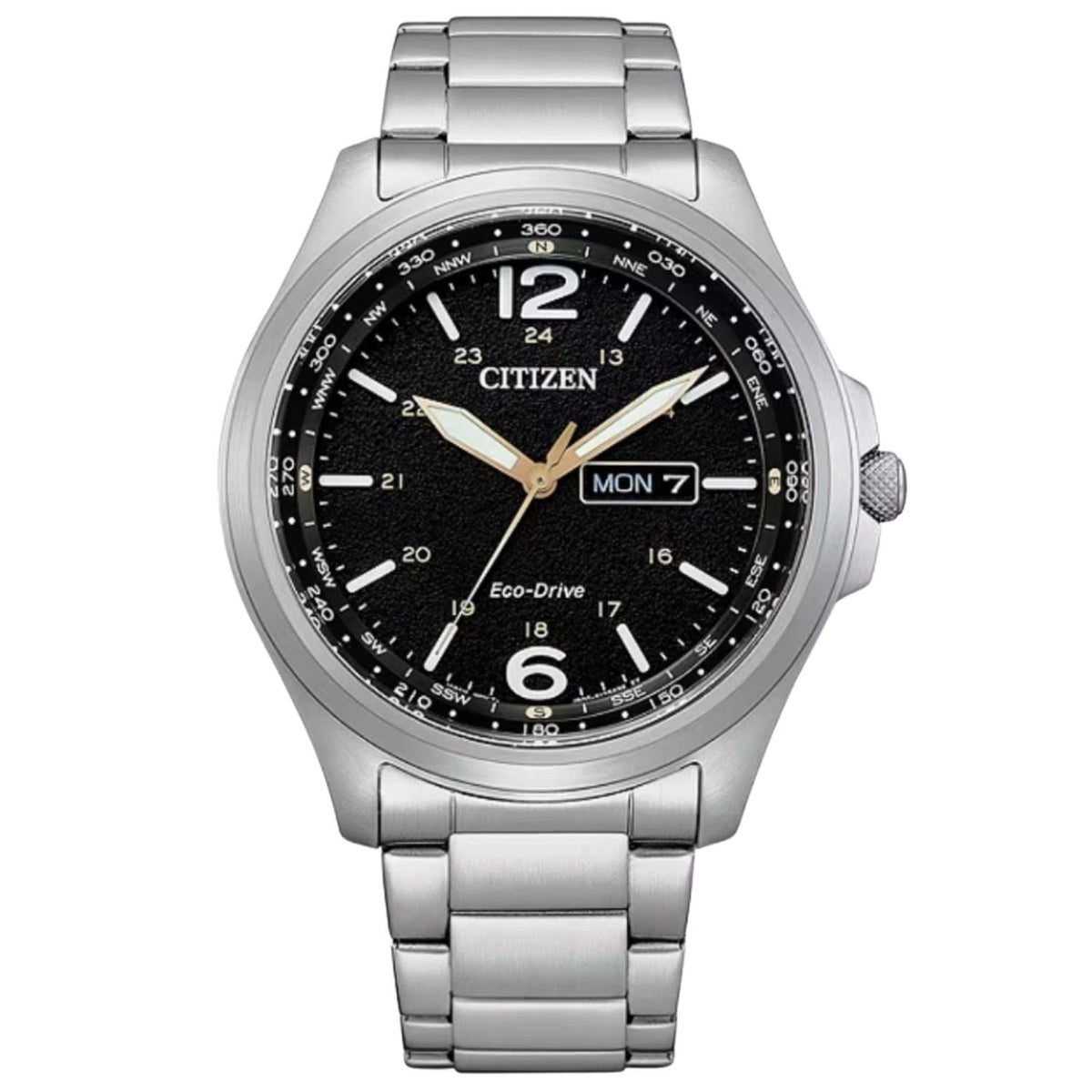 Citizen Men's Eco-Drive - Black Dial - 100m