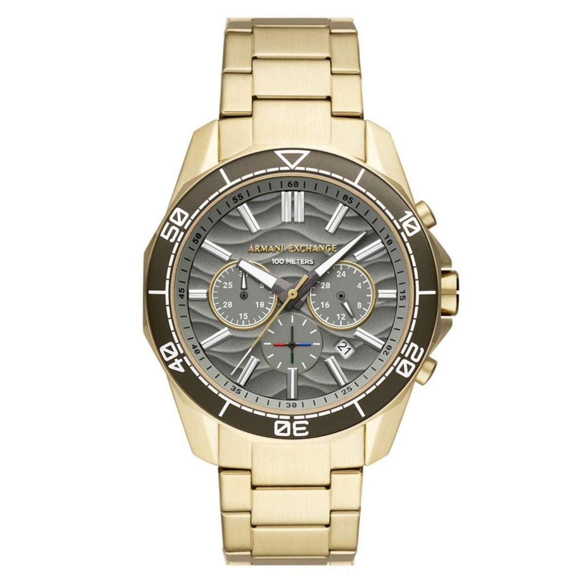 Armani Exchange Men's Spencer - Grey Dial - 100m