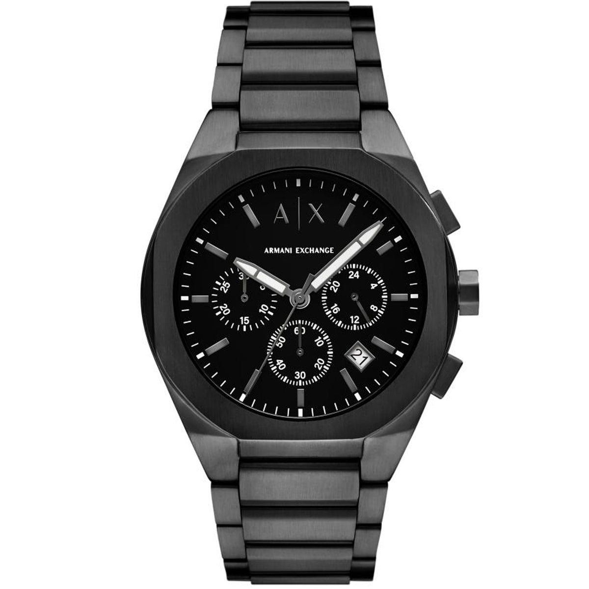 Armani Exchange Men's Rafael - Black Dial/Bracelet - 50m