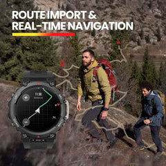 Amazfit T Rex 2 Unisex Smart Watch Dual Band/Satellite Hiking Route/Navigation - 100m