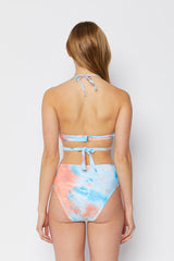 Women's High Waist Two-Piece Bikini Swimsuit - Dream Coral