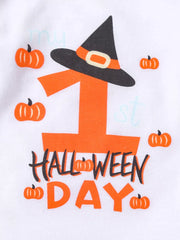 Infant's Unisex Halloween Onesie 3-Piece Outfit Set