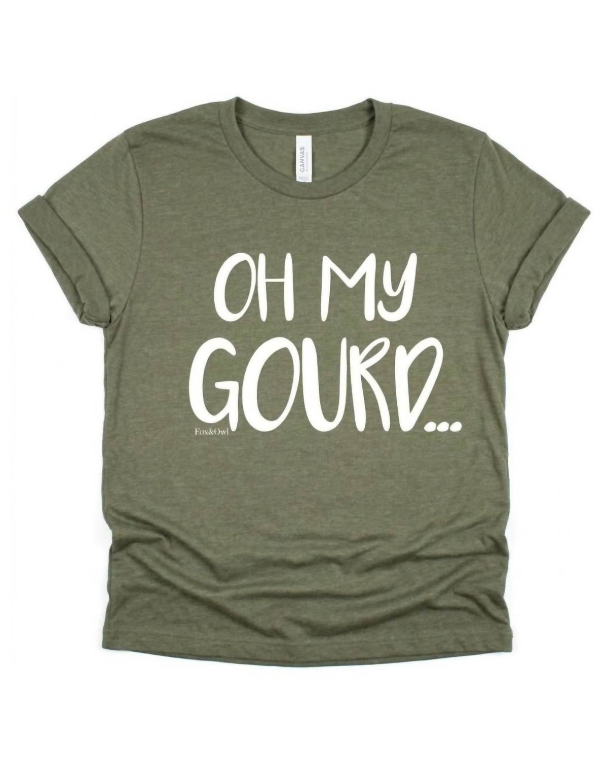 Women's 'Oh My Gourd' Fall Graphic T-Shirt AUTUMN
