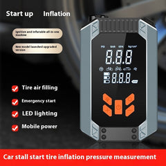 Car Emergency Start Power/Inflater All-In-One Machine