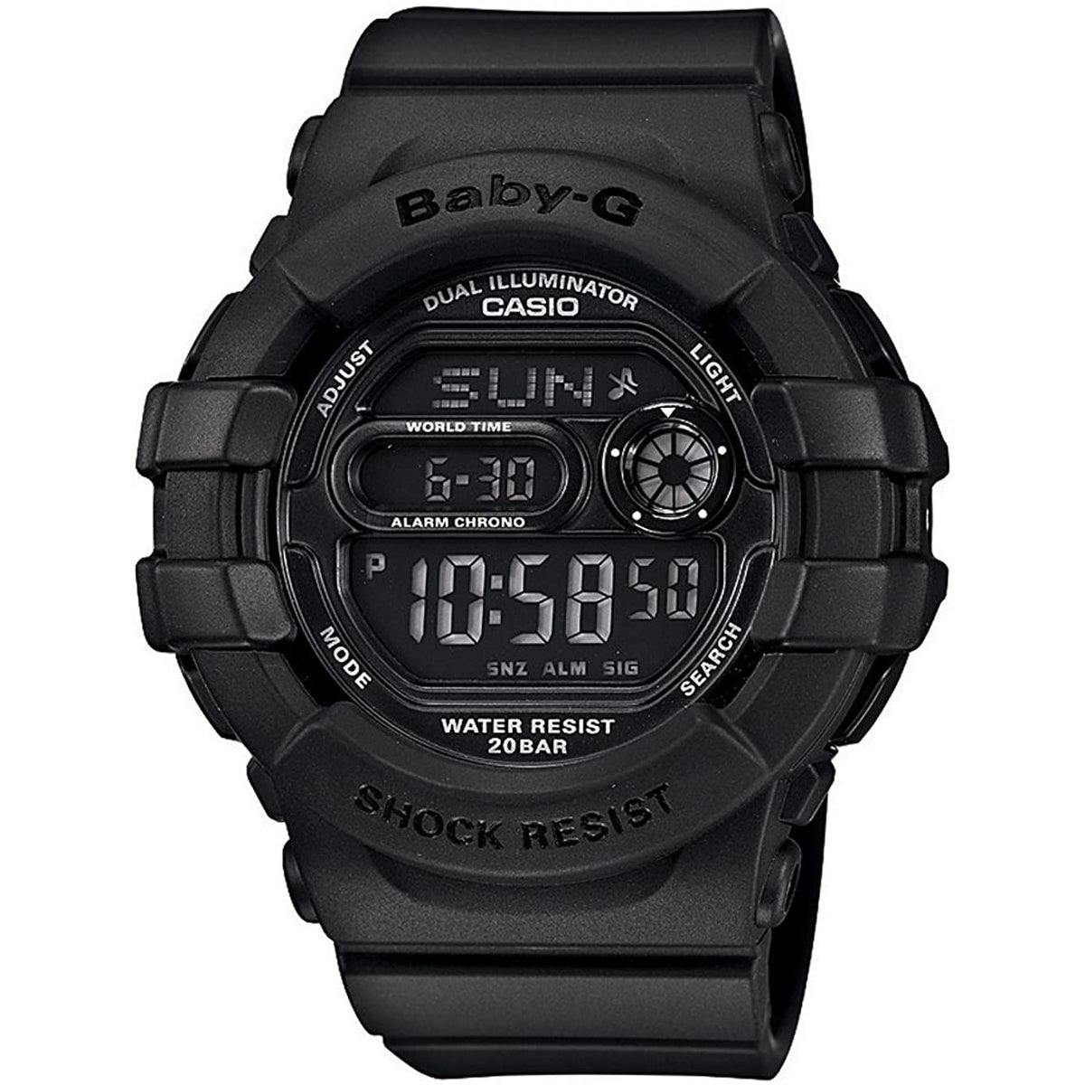 Casio Women's Baby-G - Black Dial - 100m