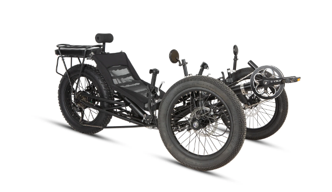 Eunorau | T1 Recumbent Electric Trike 52V 16Ah 750W