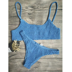 Stevvex Women's Two-Piece Push-up Bikini Swimsuit