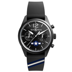 Bell & Ross Men's Insignia US - Black Dial - 100m