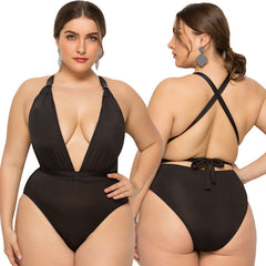 Women's Plus Size One-Piece Swimsuit
