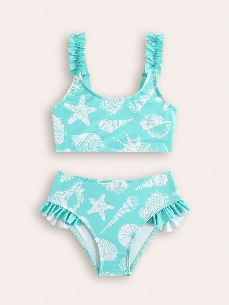Baby Joy Baby/Girls Two Piece Bikini Swimsuit