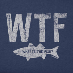 Men's Crusher Lite 'WTF Where's The Fish? T-Shirt - Life Is Good