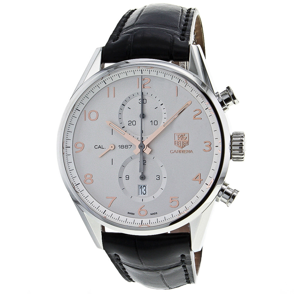 Tag Heuer Men's Carrera - Silver Dial - 100m
