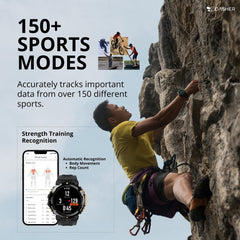 Amazfit T Rex 2 Unisex Smart Watch Dual Band/Satellite Hiking Route/Navigation - 100m