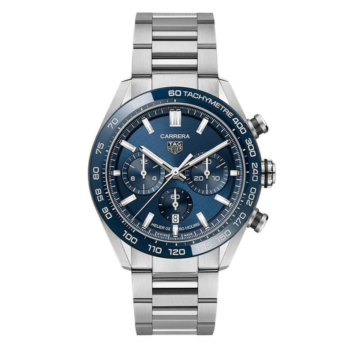 Tag Heuer Men's Carrera - Blue Dial - 100m