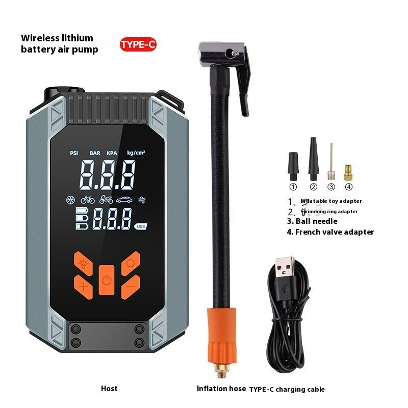 Car Emergency Start Power/Inflater All-In-One Machine