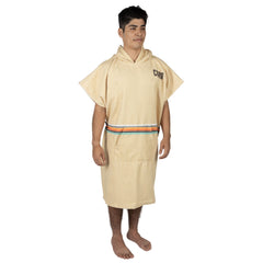 Unisex Large Retro Sand Changing Towel Poncho
