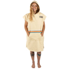 Unisex Medium Retro Sand Changing Towel Poncho