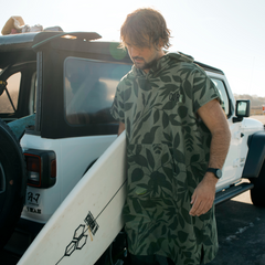 Unisex Large Changing Towel Poncho - Kona